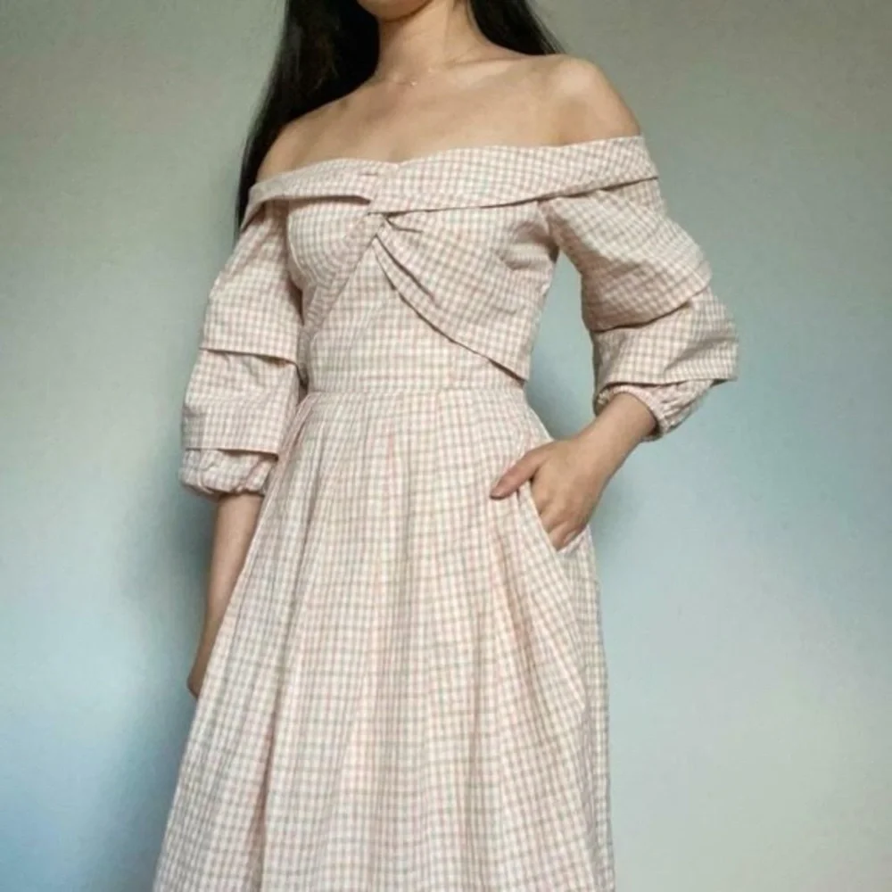 CHRISELLE x J.O.A. Premium Tiered Sleeve Dress - New - Size XL